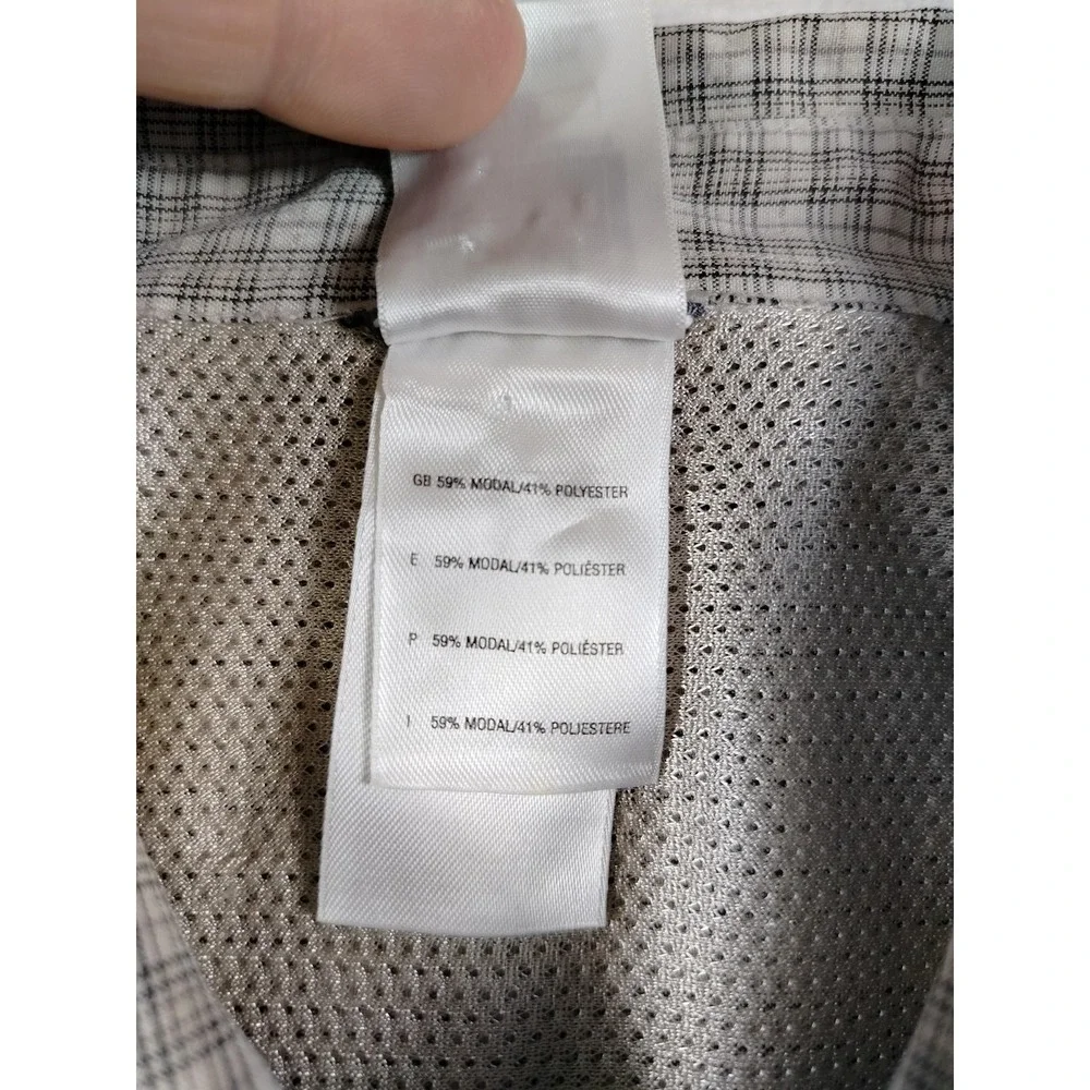 The North Face Shirt Mens Large Multicolor‎ Check Short Sleeve Outdoor Casual